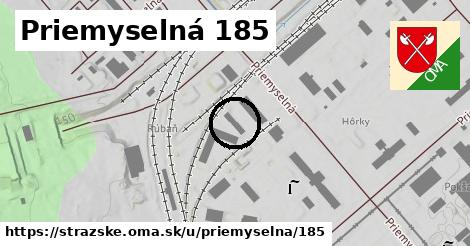 Priemyselná 185, Strážske
