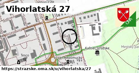 Vihorlatská 27, Strážske