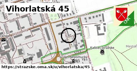 Vihorlatská 45, Strážske