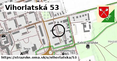 Vihorlatská 53, Strážske