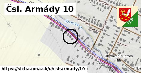 Čsl. Armády 10, Štrba