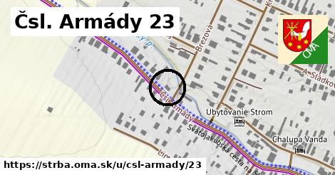 Čsl. Armády 23, Štrba