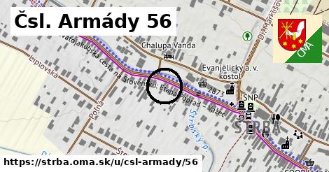 Čsl. Armády 56, Štrba