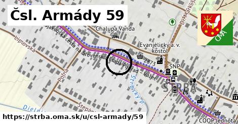 Čsl. Armády 59, Štrba