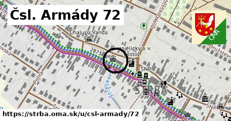 Čsl. Armády 72, Štrba