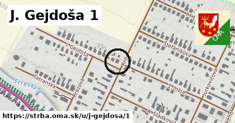 J. Gejdoša 1, Štrba