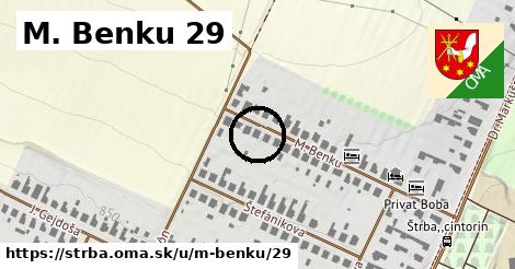 M. Benku 29, Štrba