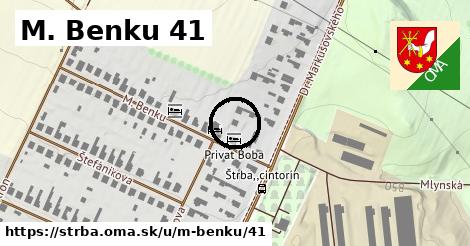 M. Benku 41, Štrba