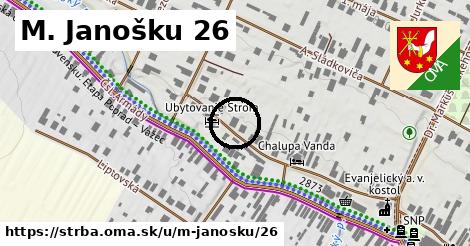 M. Janošku 26, Štrba