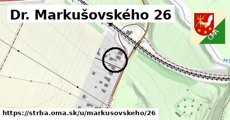 Dr. Markušovského 26, Štrba