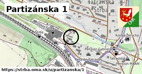 Partizánska 1, Štrba