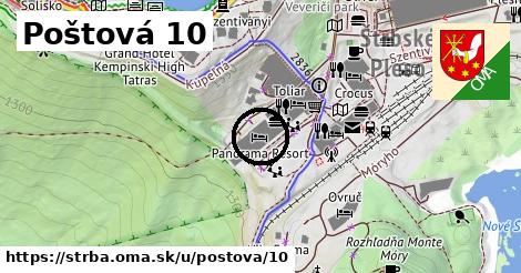 Poštová 10, Štrba