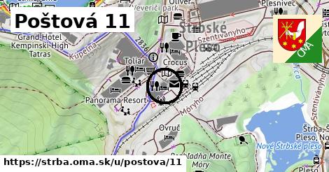 Poštová 11, Štrba