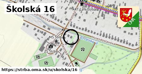 Školská 16, Štrba
