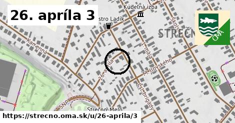 26. apríla 3, Strečno