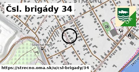 Čsl. brigády 34, Strečno