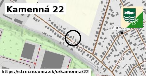 Kamenná 22, Strečno