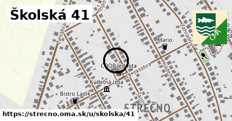 Školská 41, Strečno