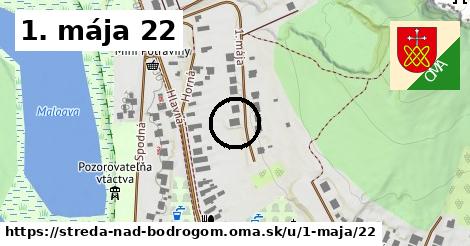 1. mája 22, Streda nad Bodrogom