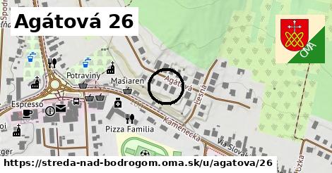 Agátová 26, Streda nad Bodrogom