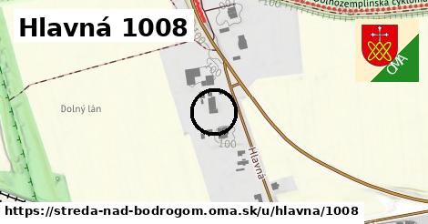 Hlavná 1008, Streda nad Bodrogom