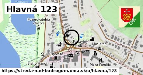 Hlavná 123, Streda nad Bodrogom