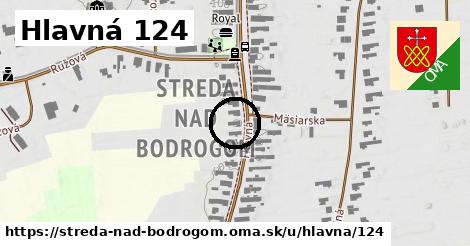 Hlavná 124, Streda nad Bodrogom