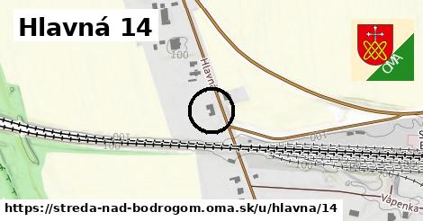 Hlavná 14, Streda nad Bodrogom