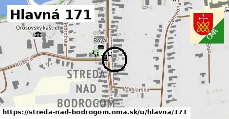 Hlavná 171, Streda nad Bodrogom