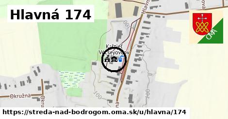 Hlavná 174, Streda nad Bodrogom