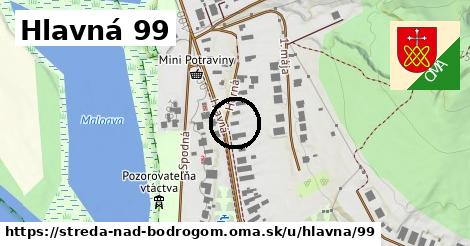 Hlavná 99, Streda nad Bodrogom