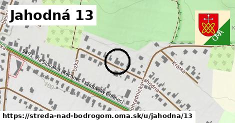 Jahodná 13, Streda nad Bodrogom