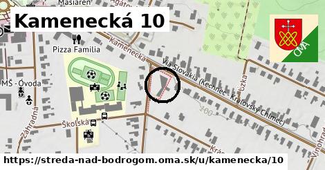 Kamenecká 10, Streda nad Bodrogom