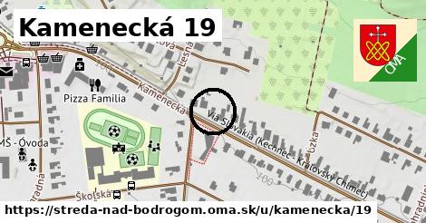 Kamenecká 19, Streda nad Bodrogom