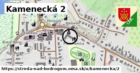 Kamenecká 2, Streda nad Bodrogom