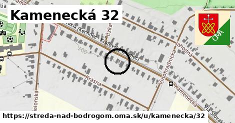 Kamenecká 32, Streda nad Bodrogom