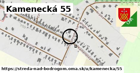 Kamenecká 55, Streda nad Bodrogom