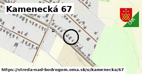 Kamenecká 67, Streda nad Bodrogom