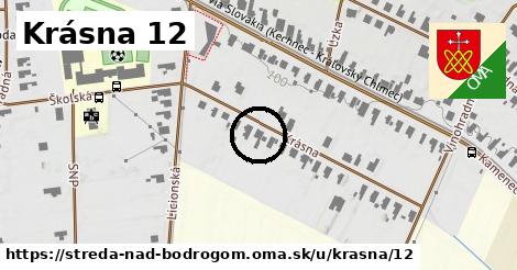 Krásna 12, Streda nad Bodrogom