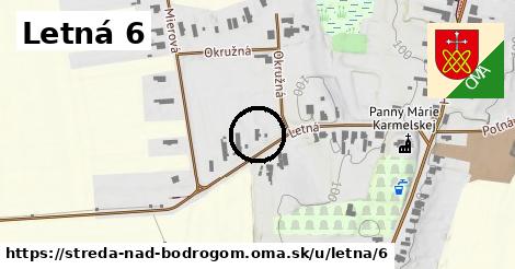 Letná 6, Streda nad Bodrogom