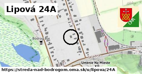 Lipová 24A, Streda nad Bodrogom