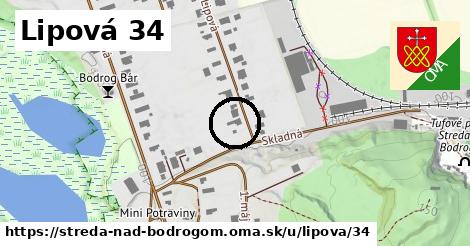 Lipová 34, Streda nad Bodrogom