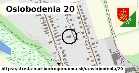 Oslobodenia 20, Streda nad Bodrogom