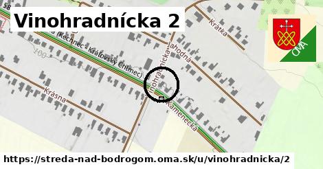 Vinohradnícka 2, Streda nad Bodrogom