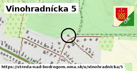 Vinohradnícka 5, Streda nad Bodrogom