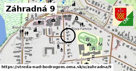 Záhradná 9, Streda nad Bodrogom