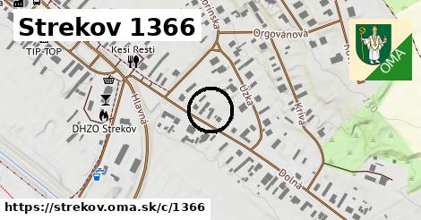Strekov <span class="supisne">1366</span>