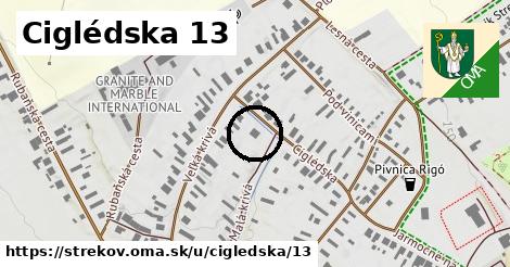 Ciglédska 13, Strekov