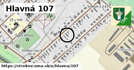 Hlavná 107, Strekov