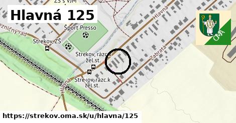 Hlavná 125, Strekov